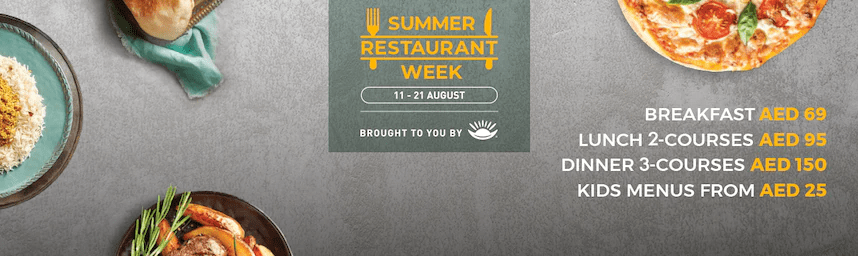 Summer Restaurant Week - Coming Soon in UAE   