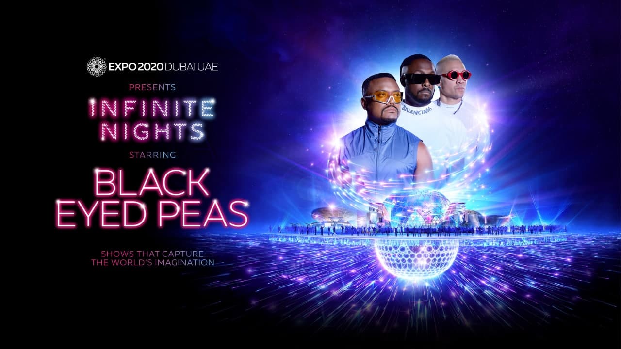 Infinite Nights presents Black Eyed Peas - Coming Soon in UAE   