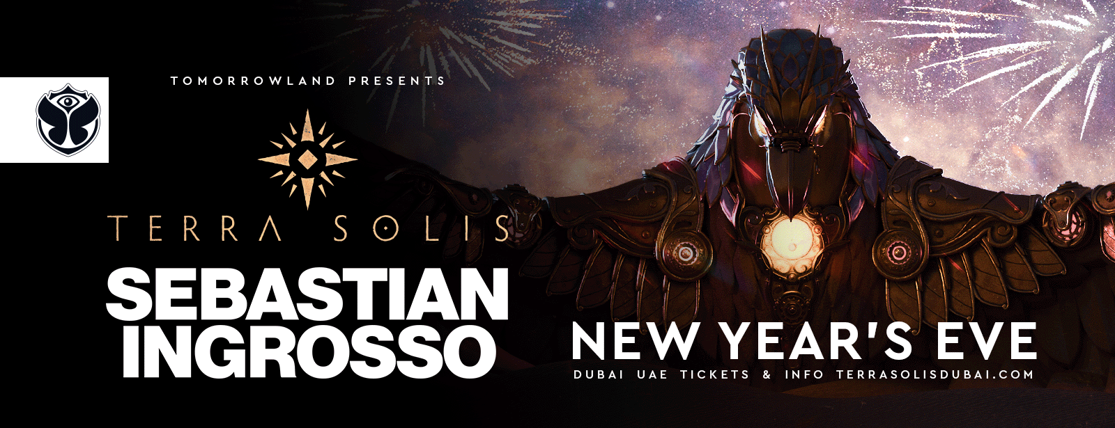 New Year’s Eve: Tomorrowland presents Sebastian Ingrosso at Terra Solis - Coming Soon in UAE   