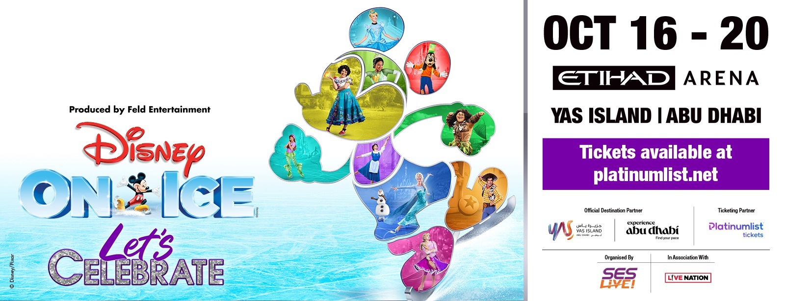 Disney On Ice 2024 – Let’s Celebrate at Etihad Arena, Abu Dhabi - Coming Soon in UAE   