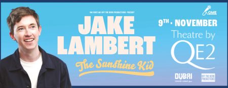 Jake Lambert at Theatre by QE2, Dubai - Coming Soon in UAE   